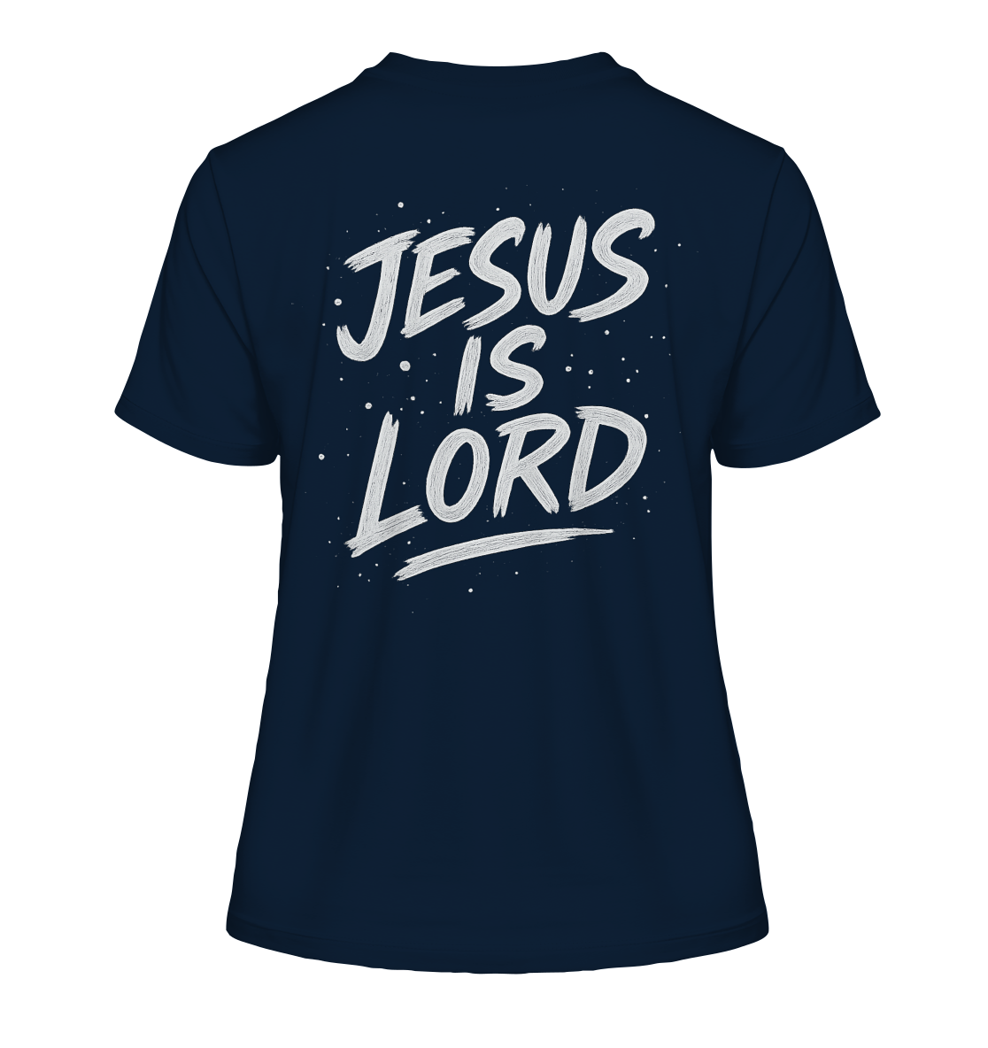 Jesus is Lord (Black-Edition) - Fitted Ladies Organic Shirt