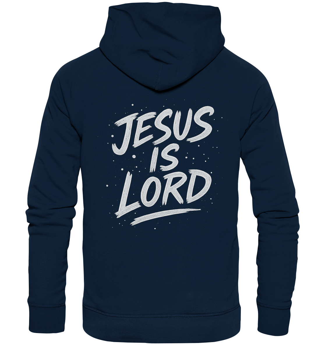 Jesus is Lord (Black-Edition) - Organic Hoodie