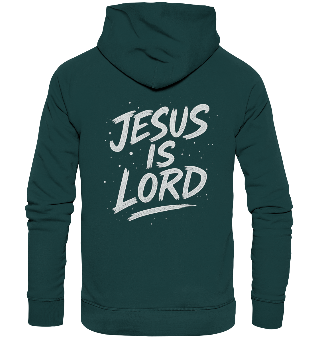 Jesus is Lord (Black-Edition) - Organic Hoodie