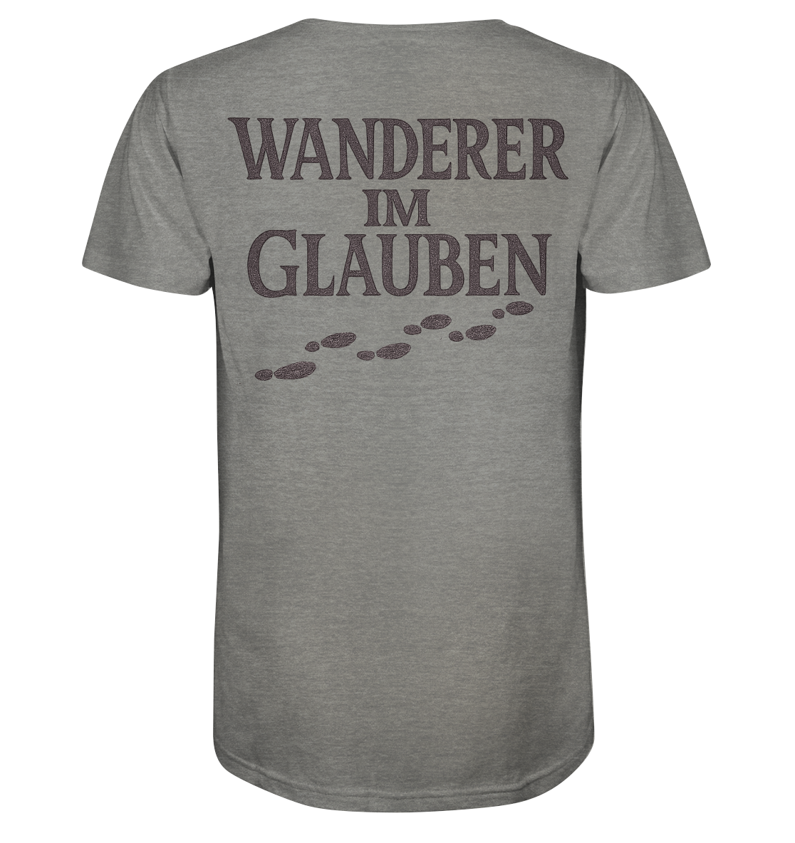 Wanderer im Glauben - Organic Shirt