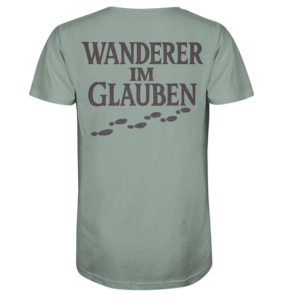 Wanderer im Glauben - Organic Shirt