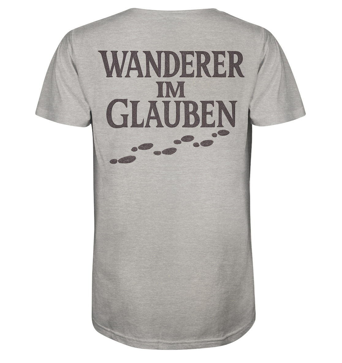 Wanderer im Glauben - Organic Shirt