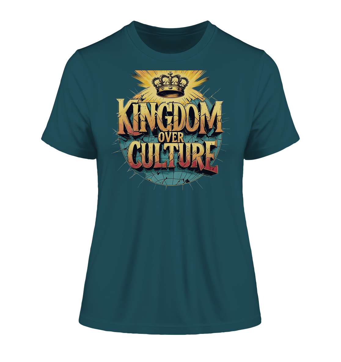 Kingdom over Culture - Fitted Ladies Organic Shirt