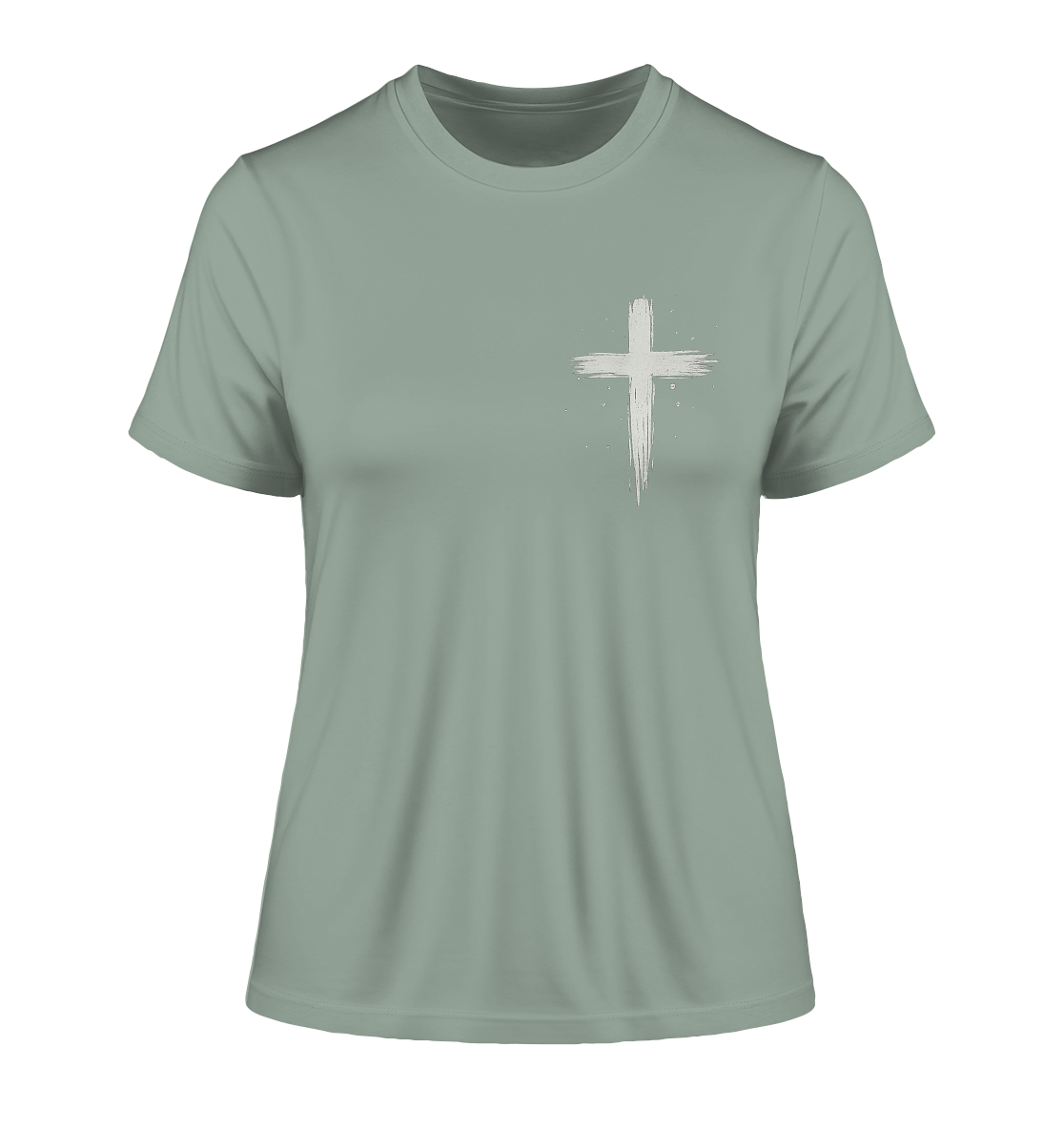 Jesus is Lord (Black-Edition) - Fitted Ladies Organic Shirt