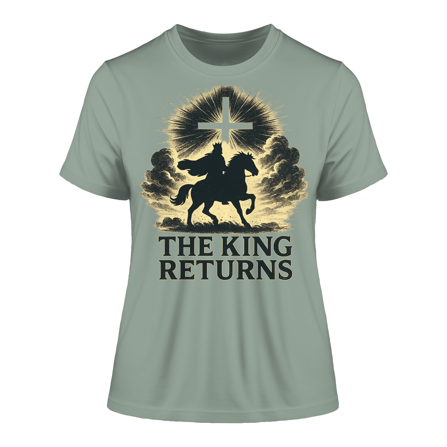 The King Returns - Fitted Ladies Organic Shirt