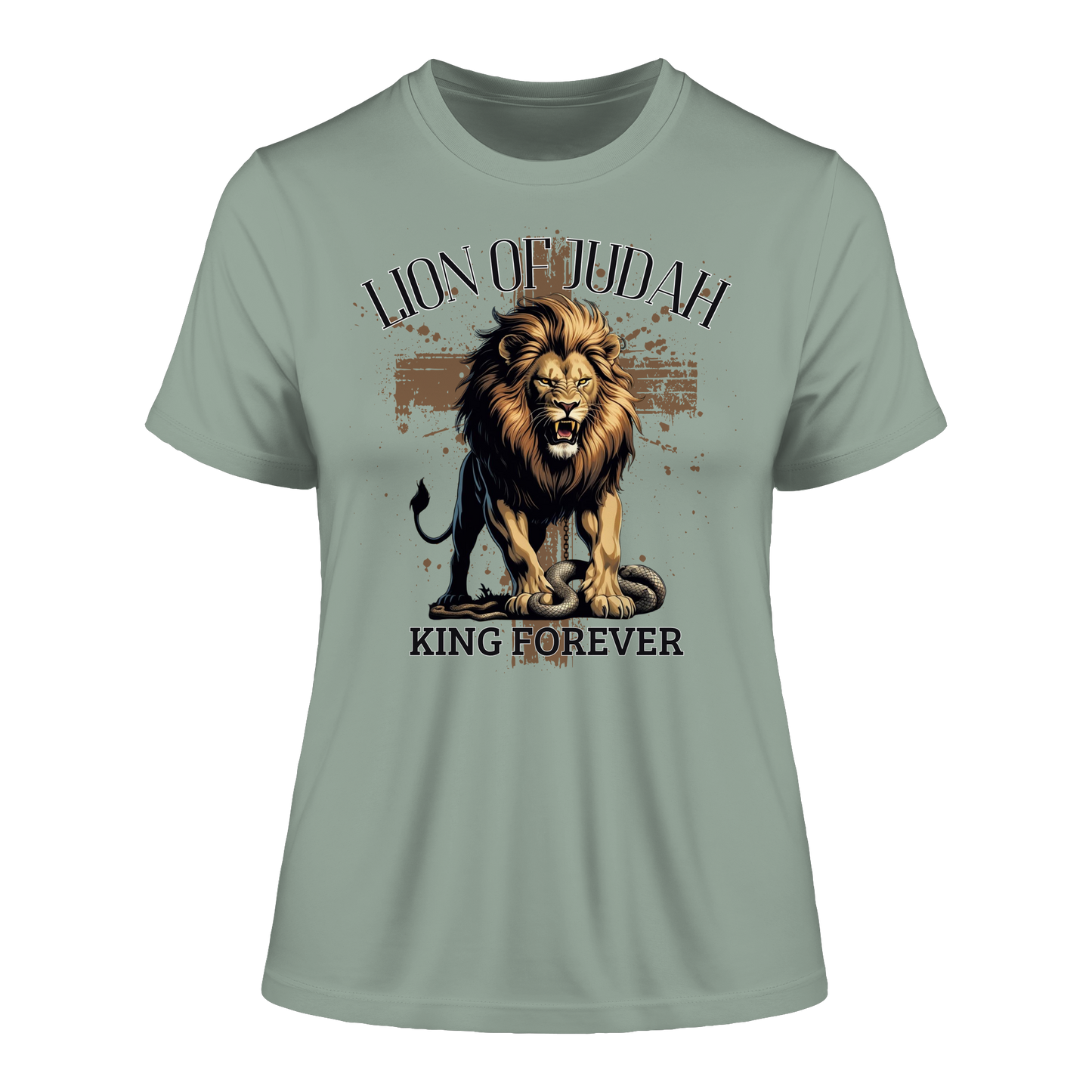 Lion of Judah - Fitted Ladies Organic Shirt