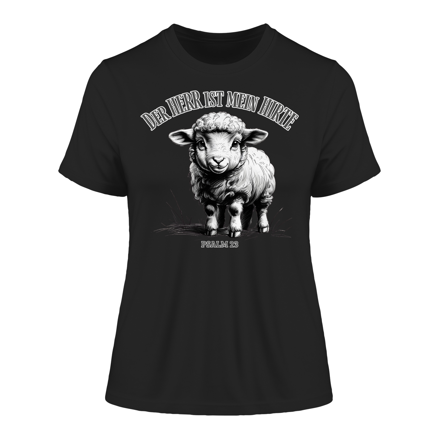 Mein Hirte - Fitted Ladies Organic Shirt