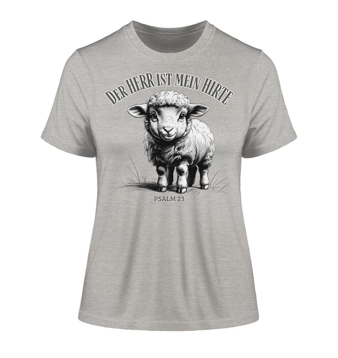 Mein Hirte - Fitted Ladies Organic Shirt