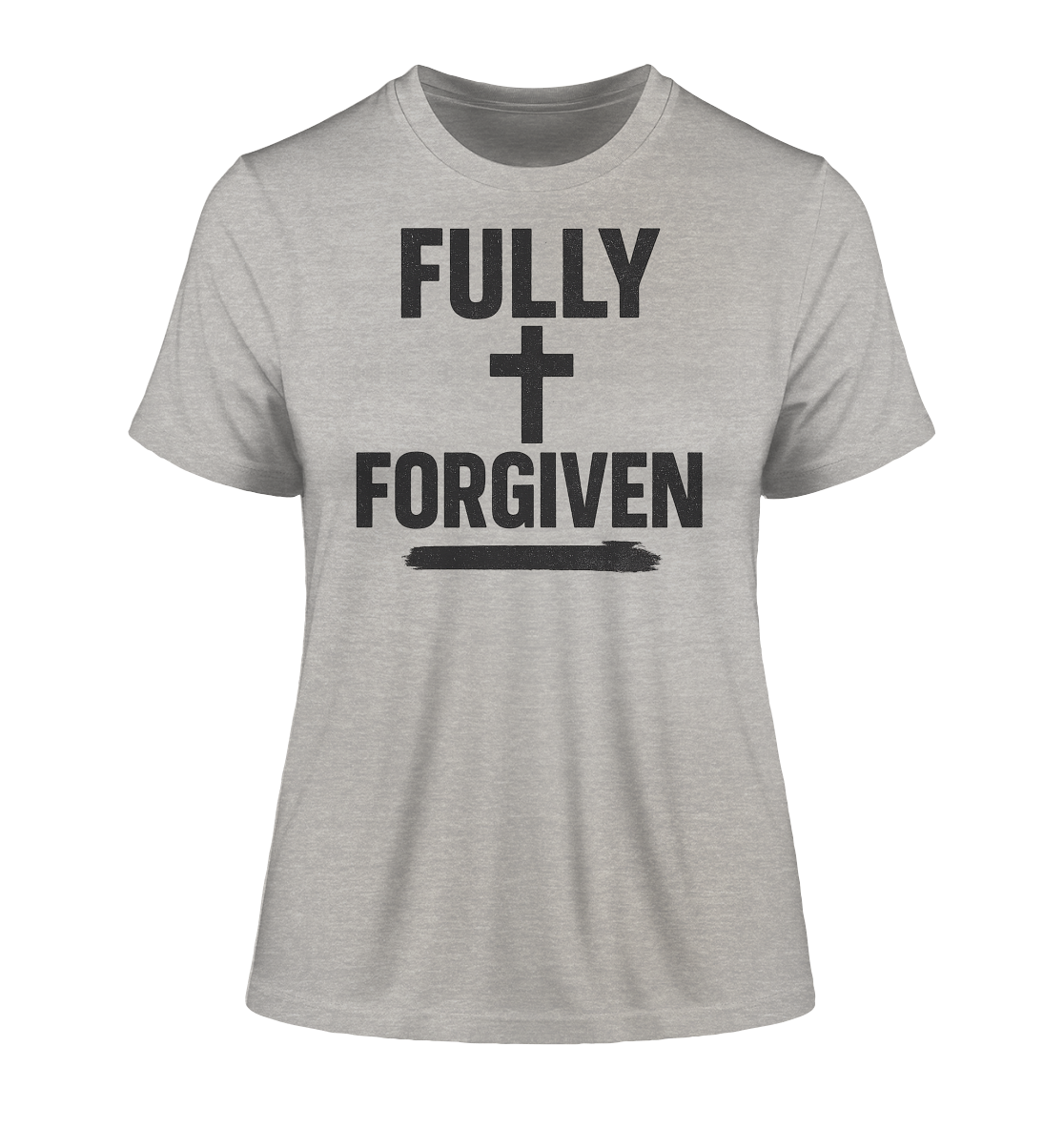 Fully Forgiven - Fitted Ladies Organic Shirt