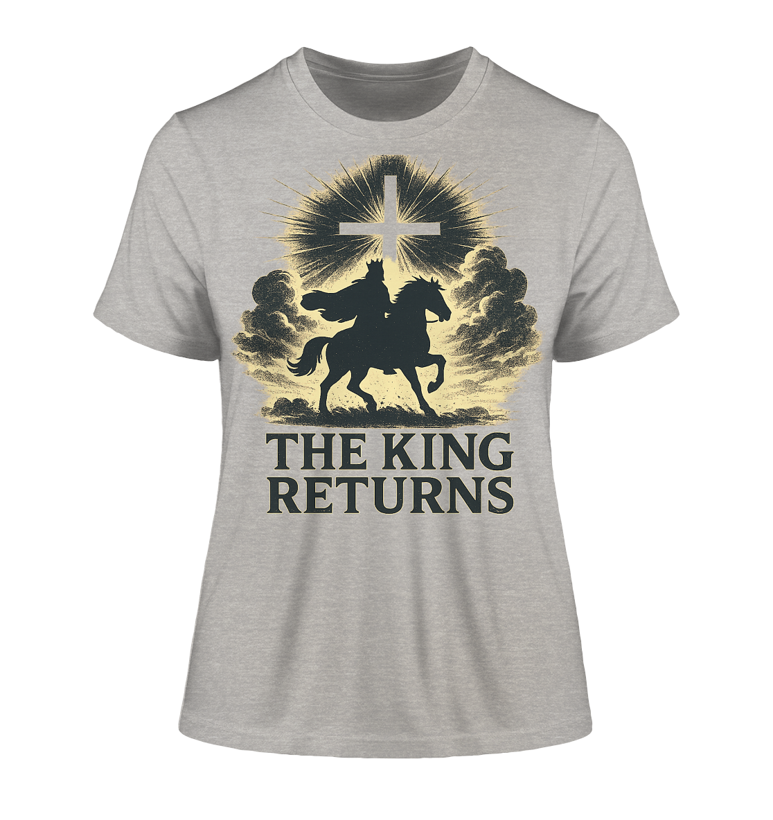 The King Returns - Fitted Ladies Organic Shirt