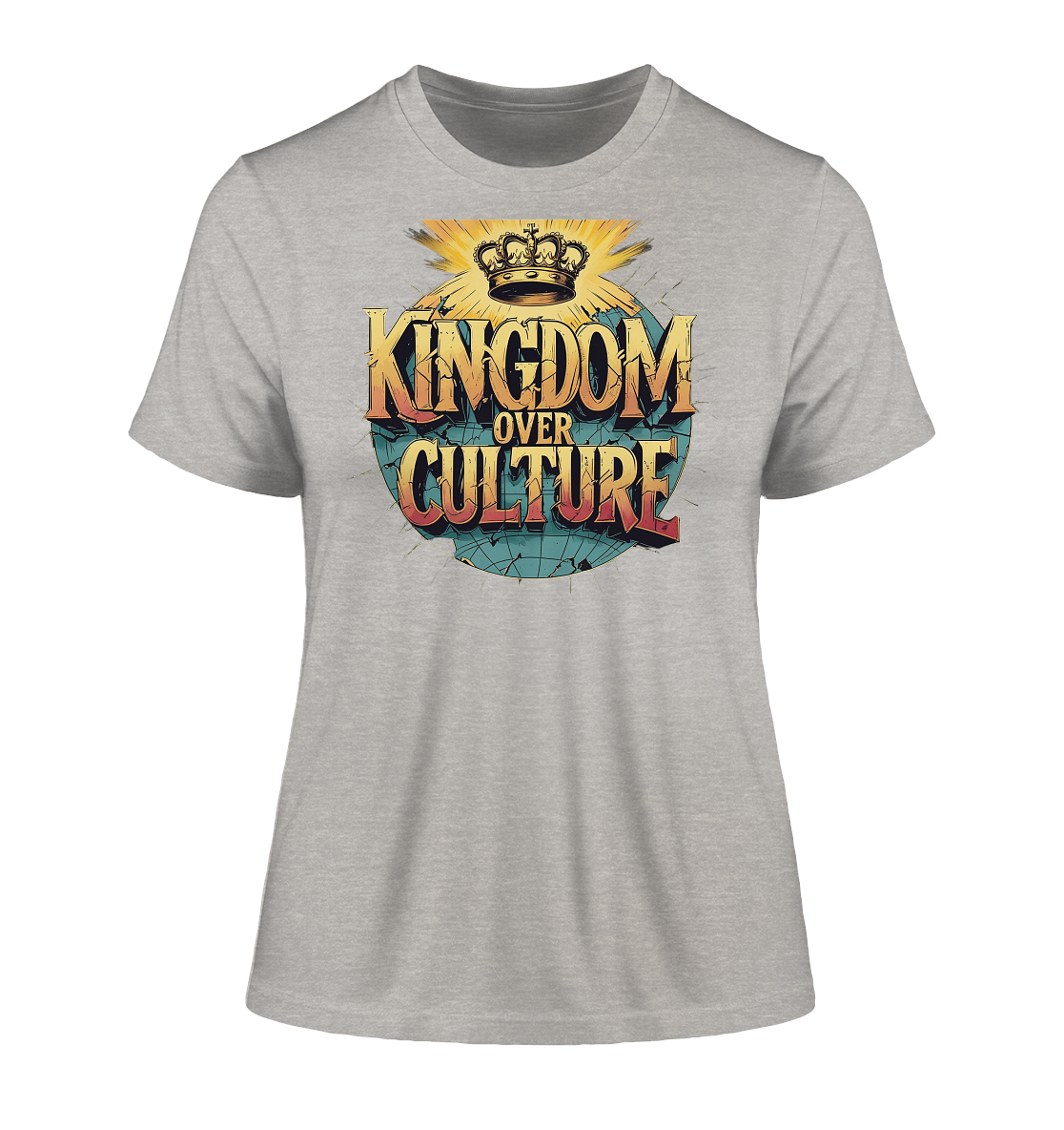 Kingdom over Culture - Fitted Ladies Organic Shirt
