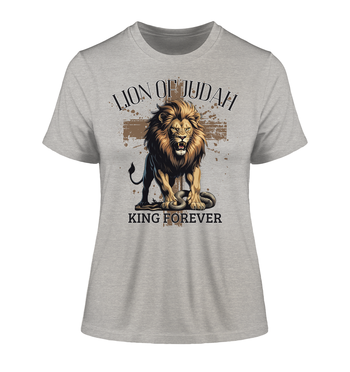 Lion of Judah - Fitted Ladies Organic Shirt