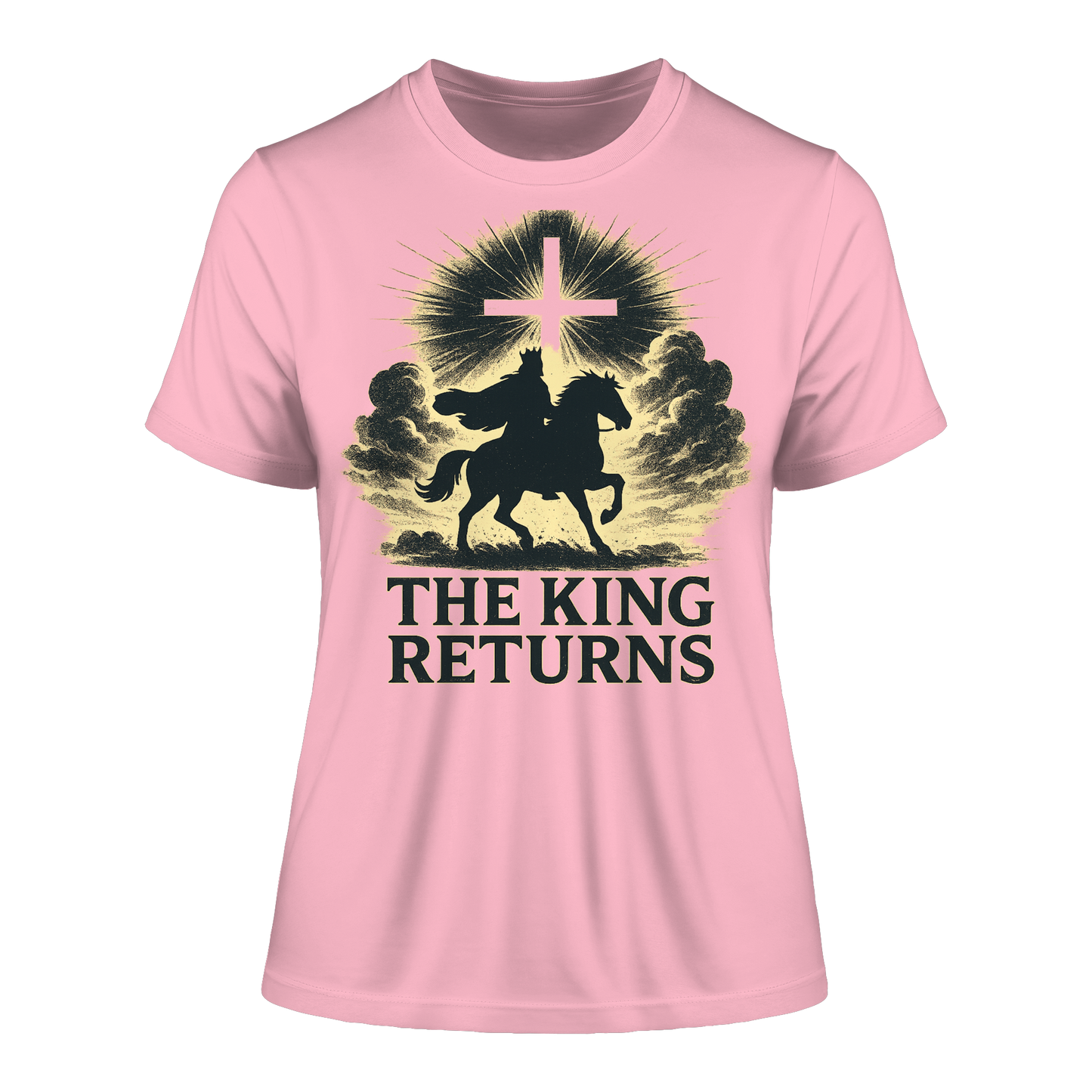 The King Returns - Fitted Ladies Organic Shirt