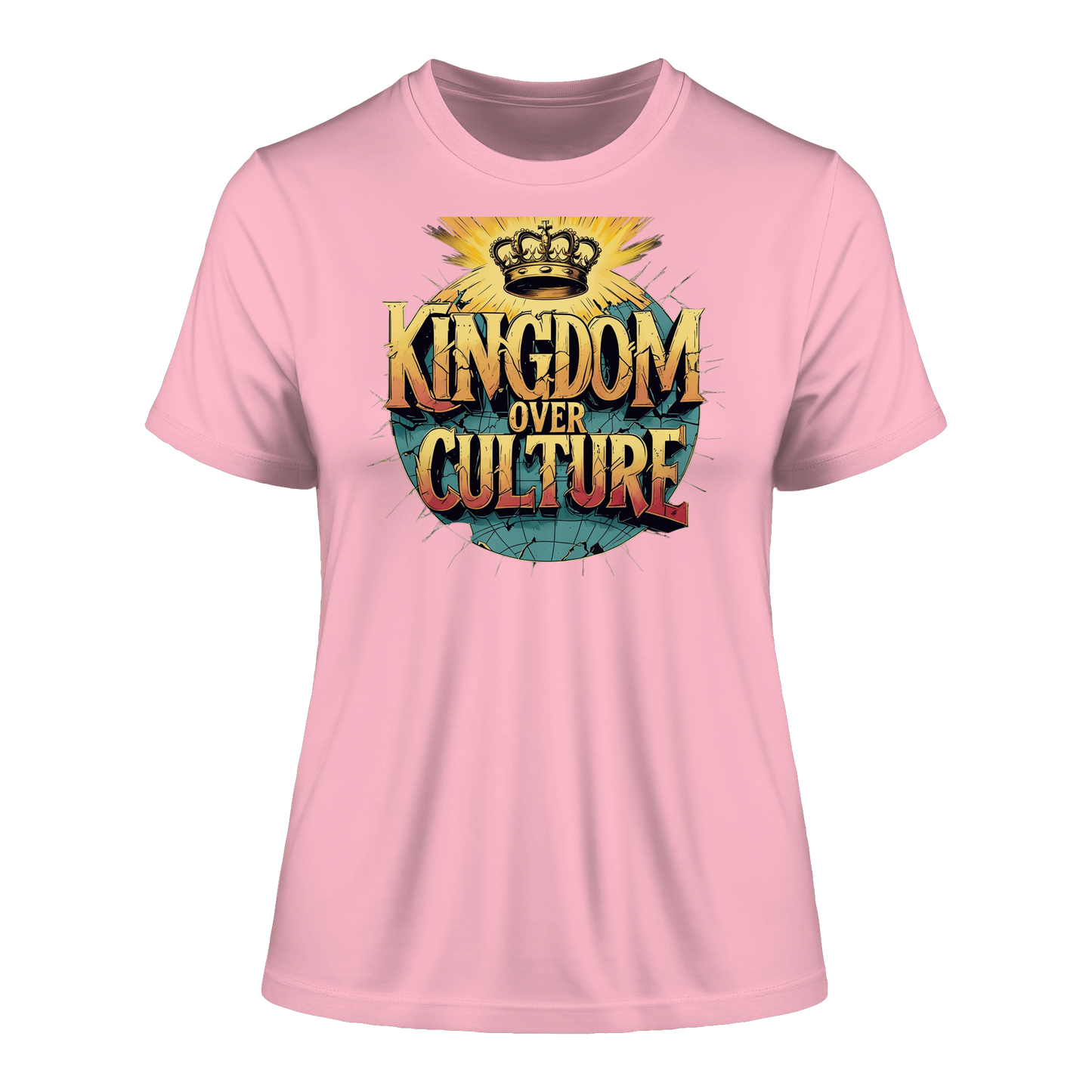Kingdom over Culture - Fitted Ladies Organic Shirt