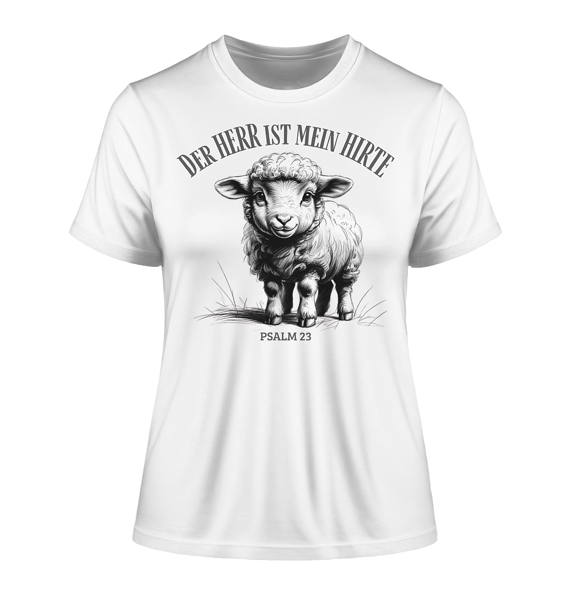 Mein Hirte - Fitted Ladies Organic Shirt