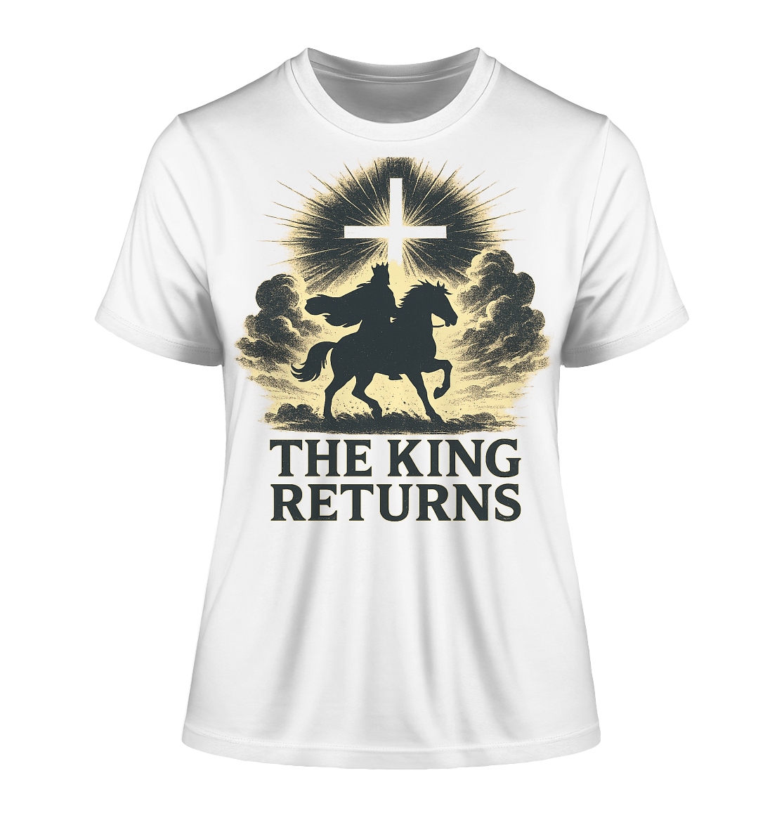 The King Returns - Fitted Ladies Organic Shirt