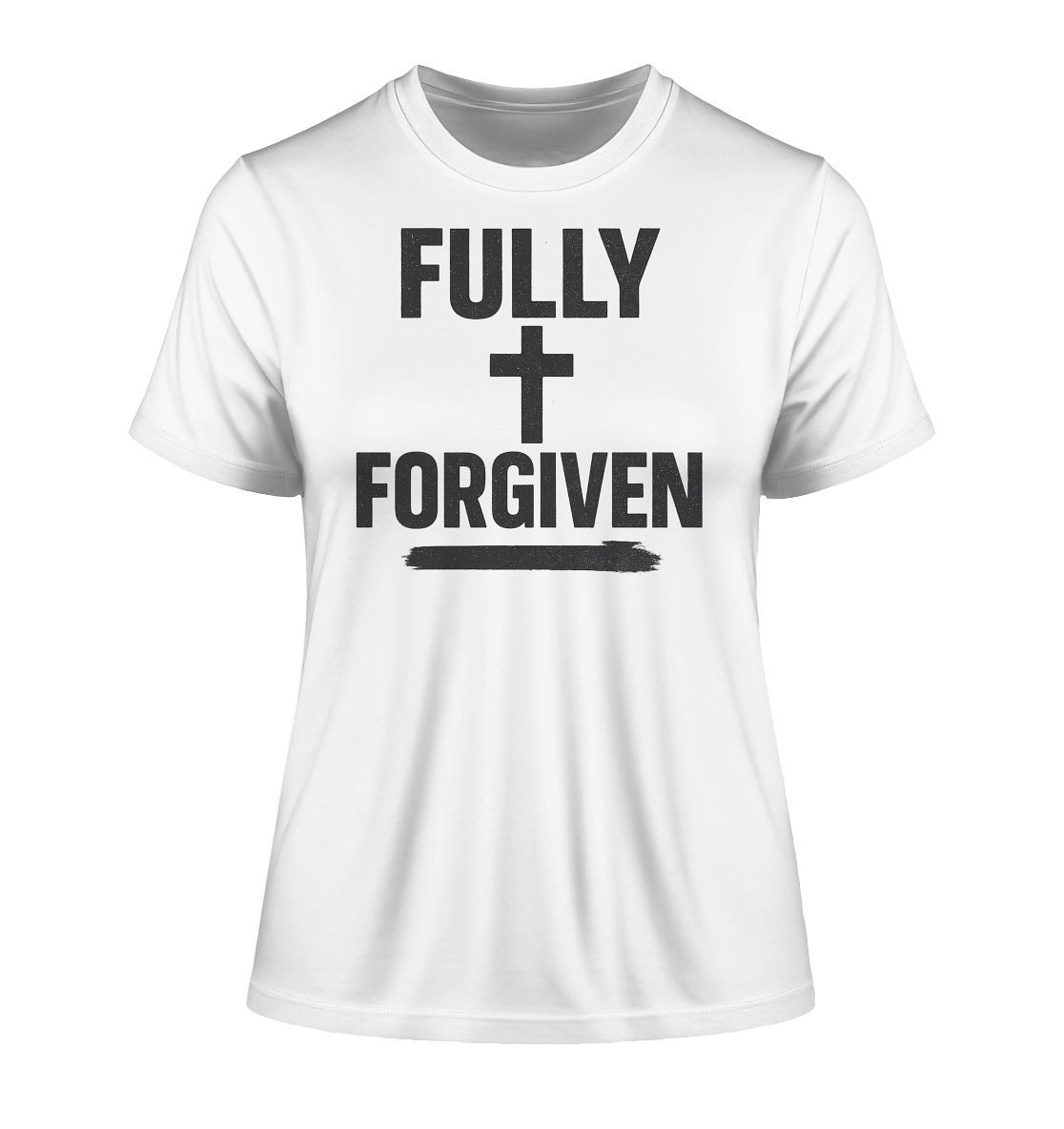 Fully Forgiven - Fitted Ladies Organic Shirt