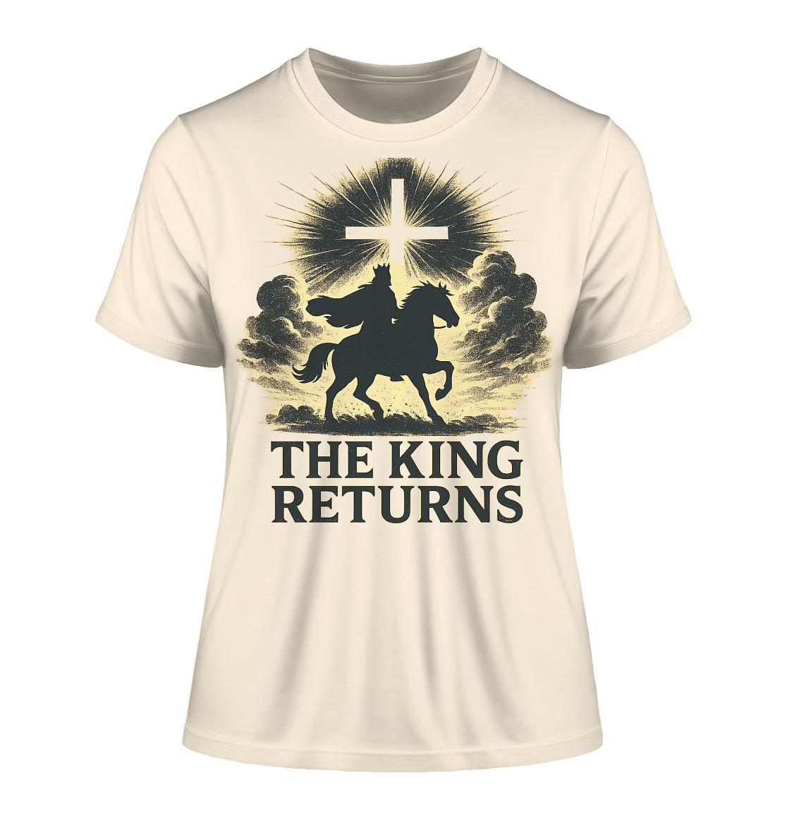 The King Returns - Fitted Ladies Organic Shirt