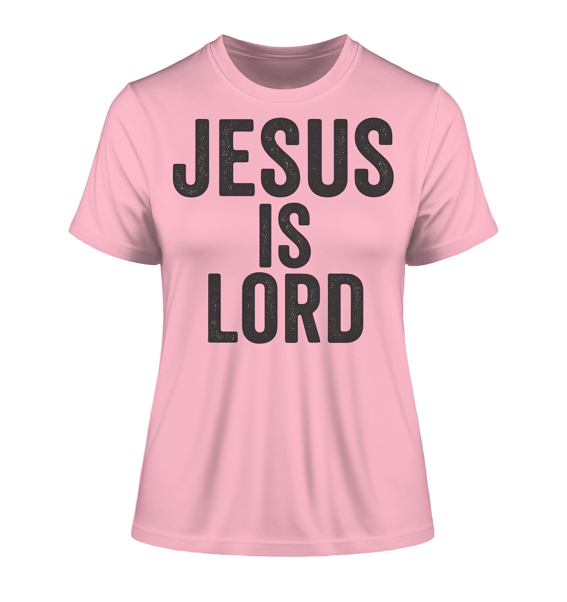 Jesus ist der Herr - Fitted Ladies Organic Shirt