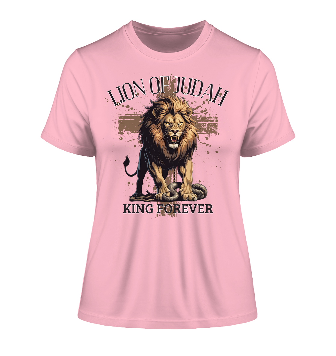 Lion of Judah - Fitted Ladies Organic Shirt