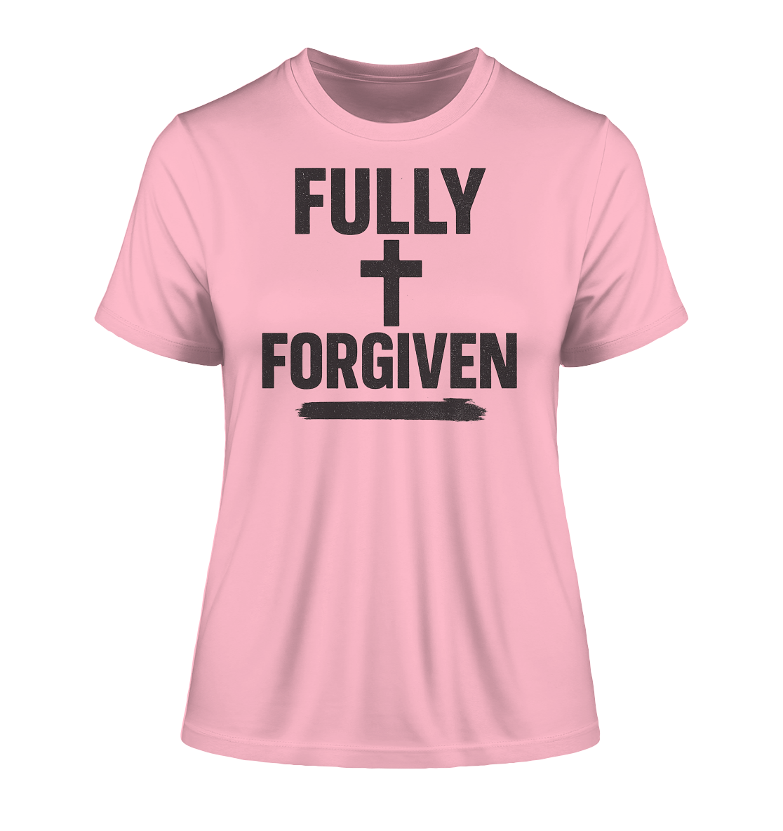 Fully Forgiven - Fitted Ladies Organic Shirt