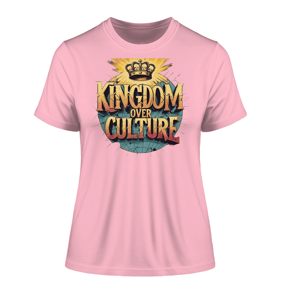 Kingdom over Culture - Fitted Ladies Organic Shirt