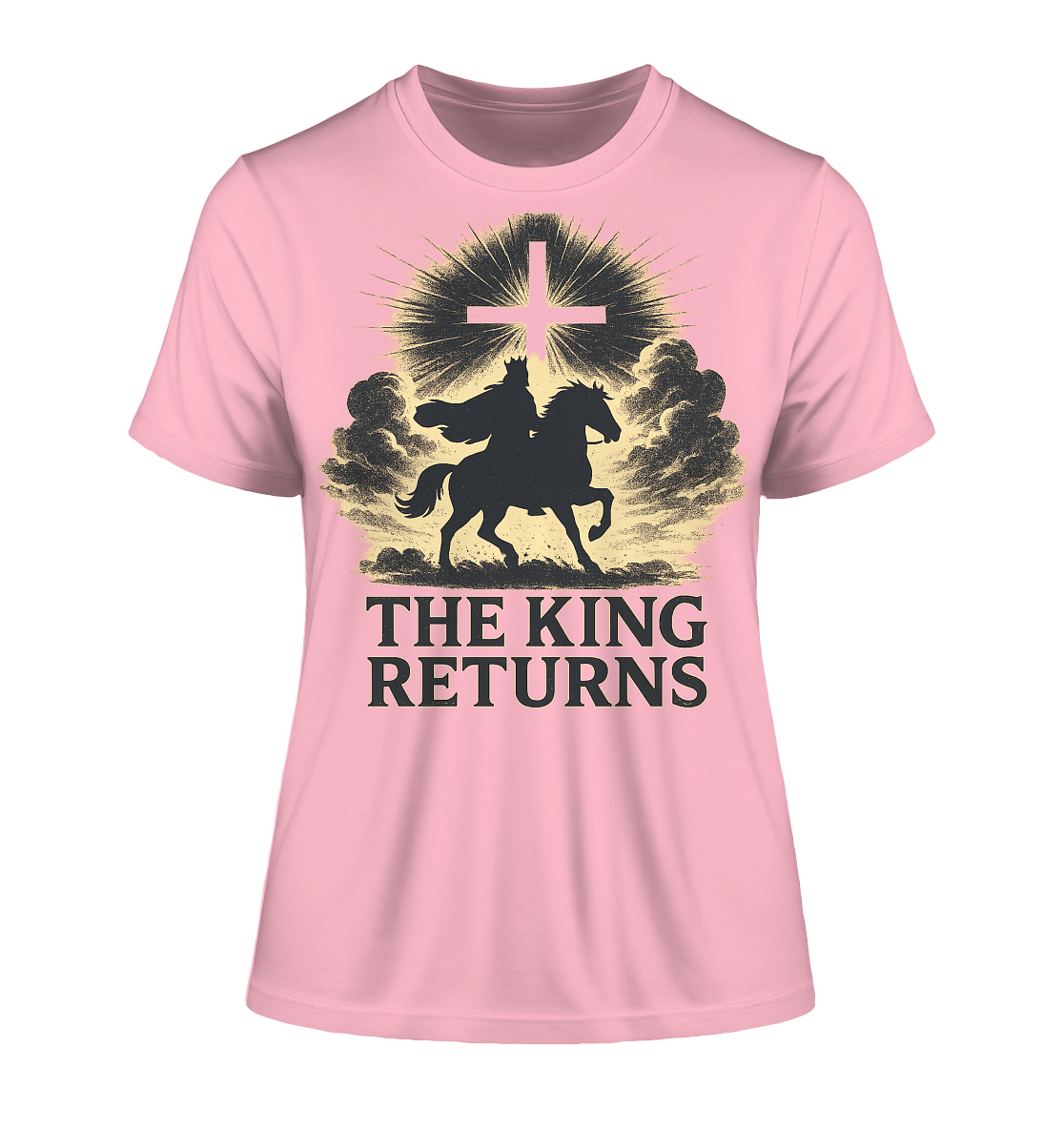 The King Returns - Fitted Ladies Organic Shirt