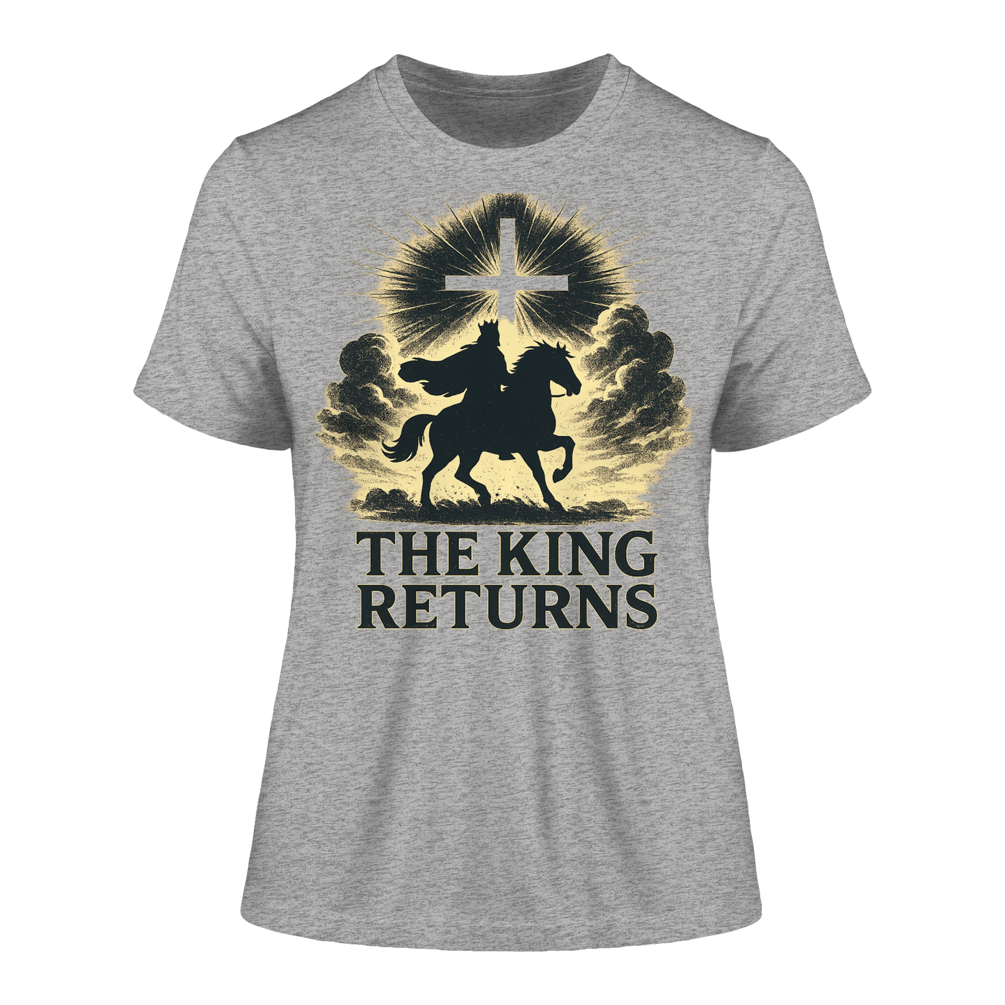 The King Returns - Fitted Ladies Organic Shirt