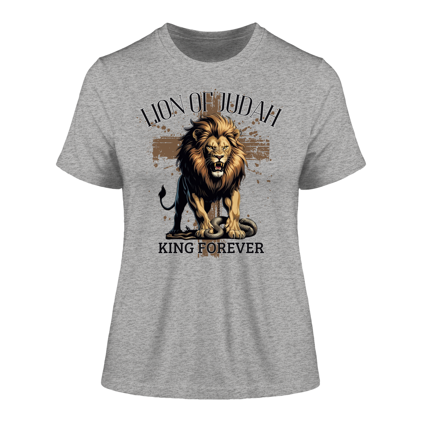 Lion of Judah - Fitted Ladies Organic Shirt