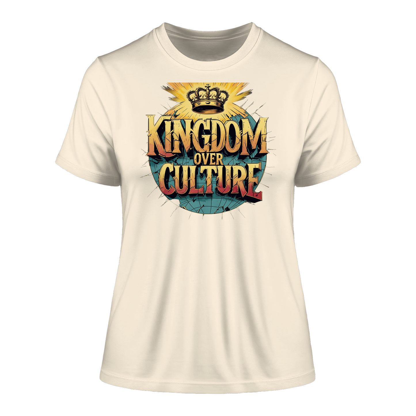 Kingdom over Culture - Fitted Ladies Organic Shirt