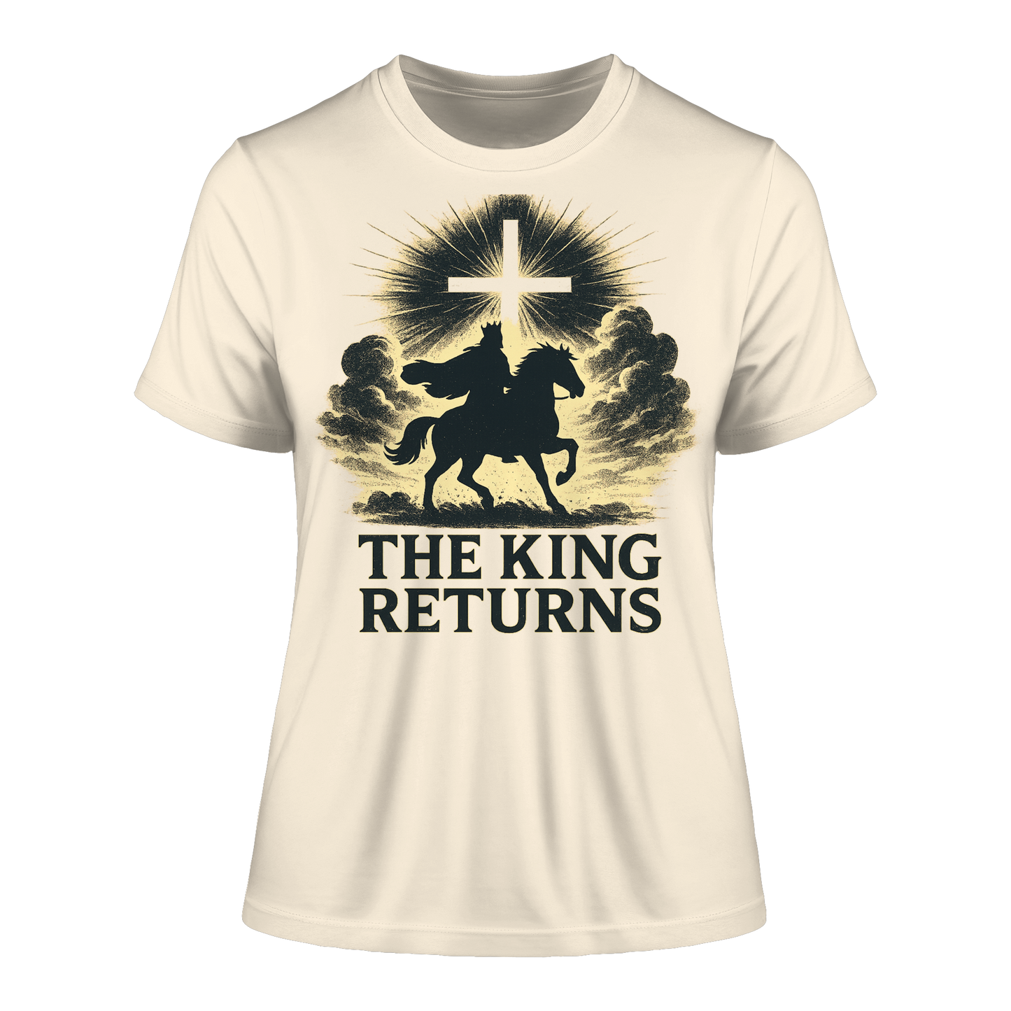 The King Returns - Fitted Ladies Organic Shirt