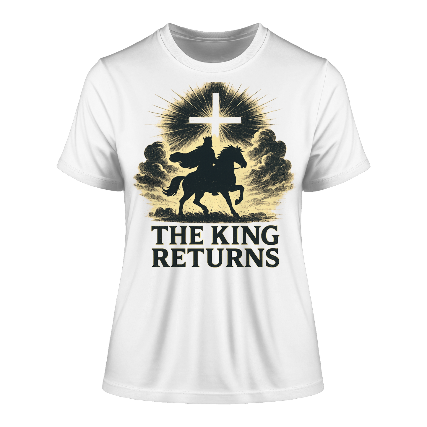 The King Returns - Fitted Ladies Organic Shirt