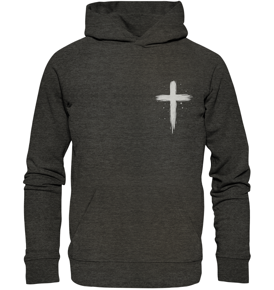 Jesus is Lord (Black-Edition) - Organic Hoodie