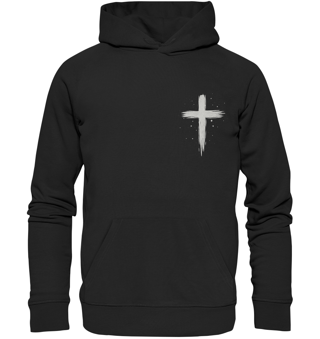Jesus is Lord (Black-Edition) - Organic Hoodie