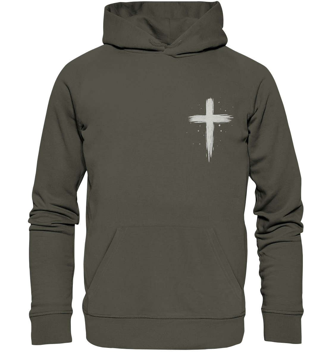 Jesus is Lord (Black-Edition) - Organic Hoodie