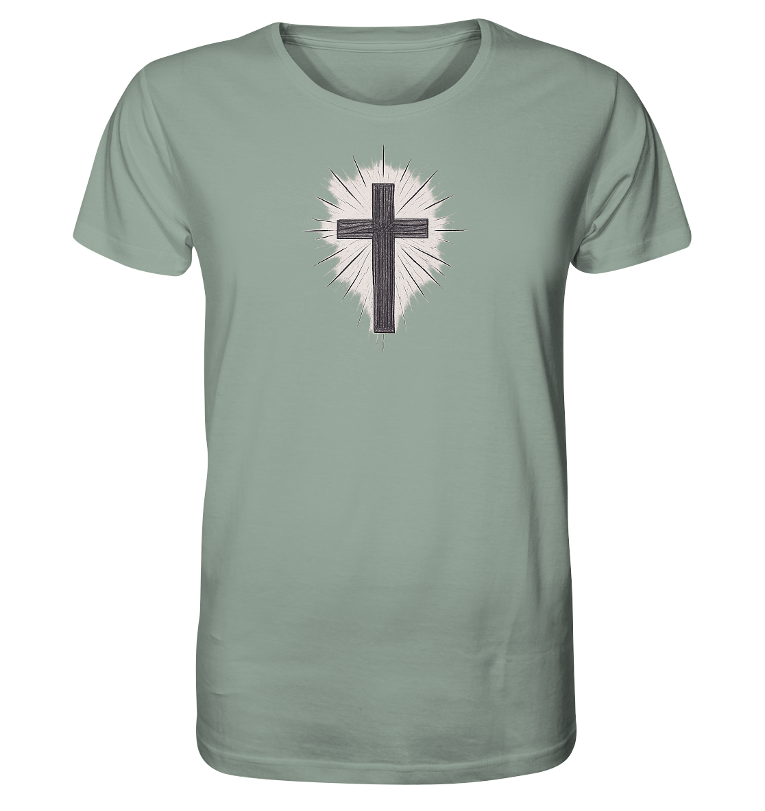 Wanderer im Glauben - Organic Shirt