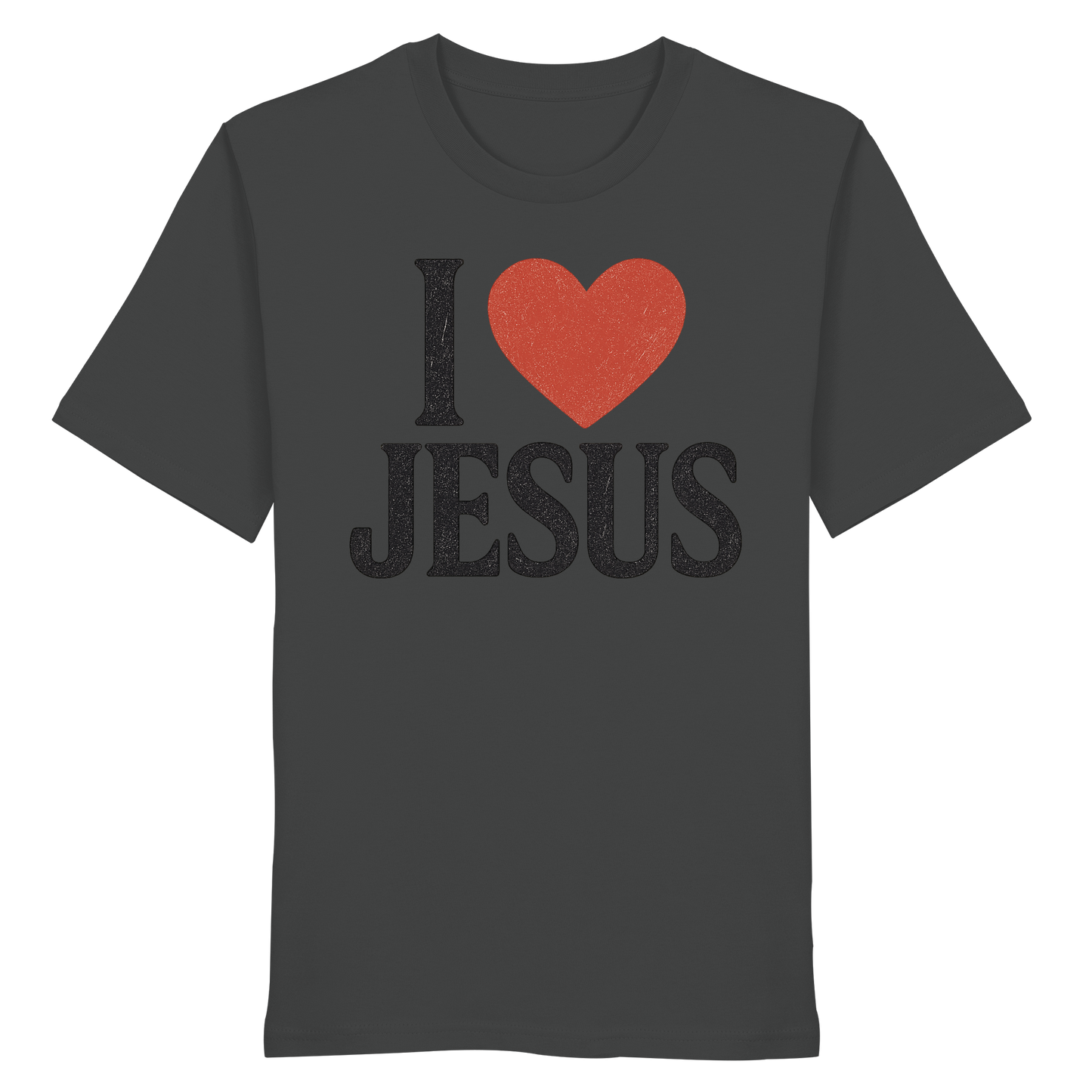 I ❤️ Jesus – Organic Shirt