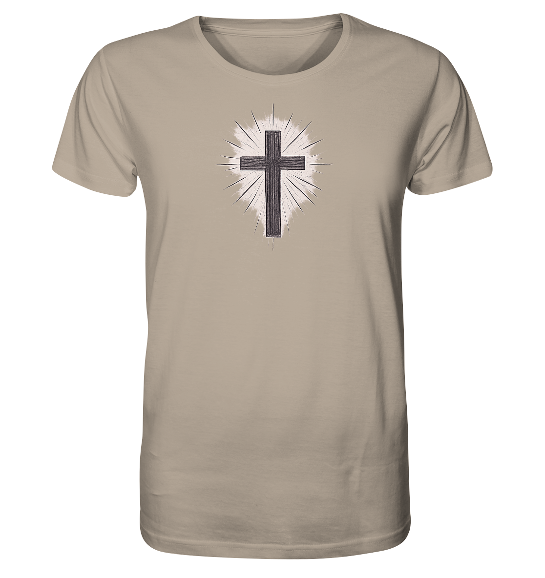 Wanderer im Glauben - Organic Shirt