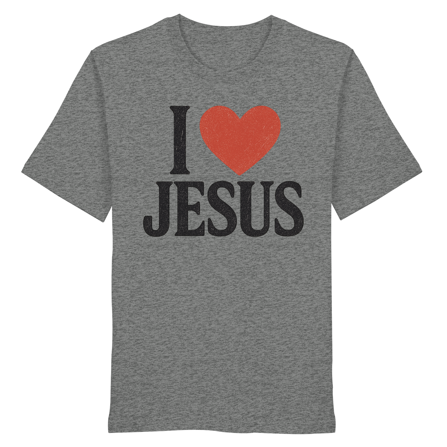 I ❤️ Jesus – Organic Shirt
