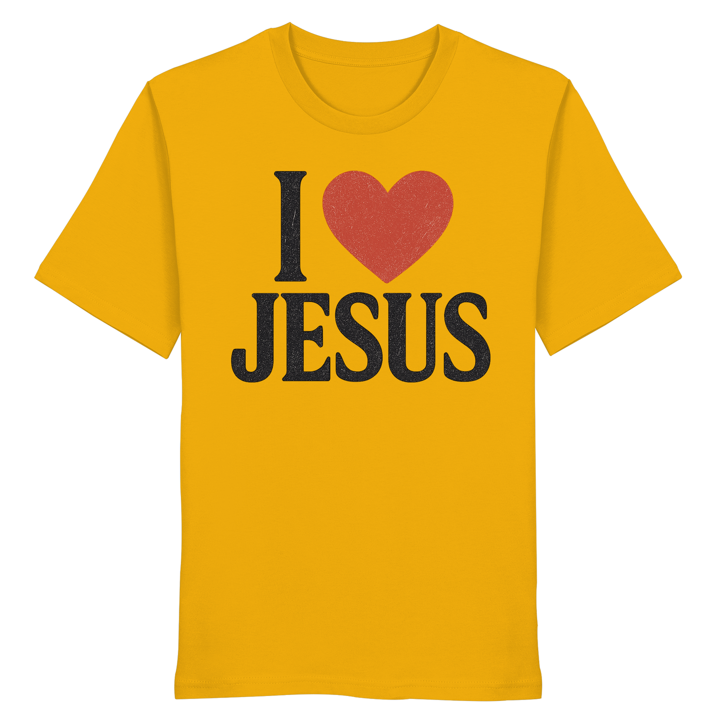 I ❤️ Jesus – Organic Shirt