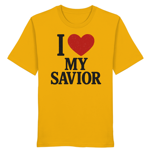 I ❤️ My Savior – Organic Shirt - Organic Shirt