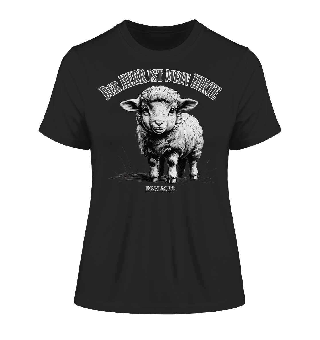 Mein Hirte - Fitted Ladies Organic Shirt