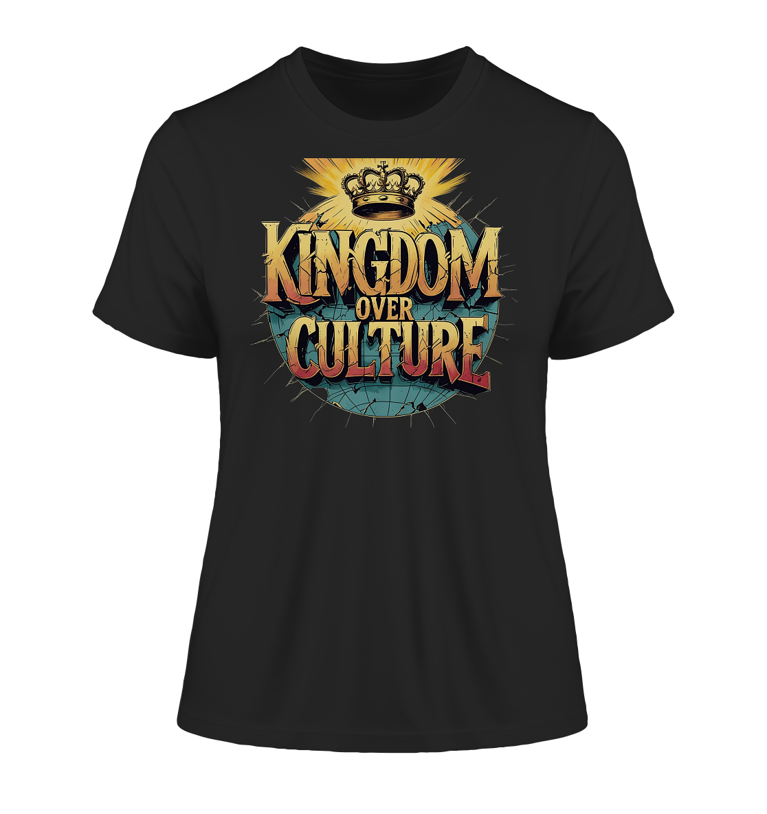 Kingdom over Culture - Fitted Ladies Organic Shirt