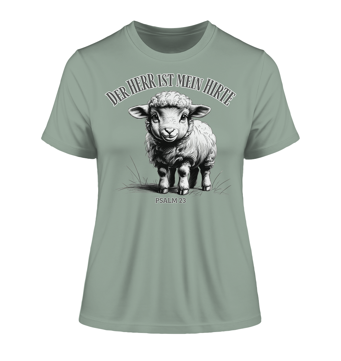 Mein Hirte - Fitted Ladies Organic Shirt