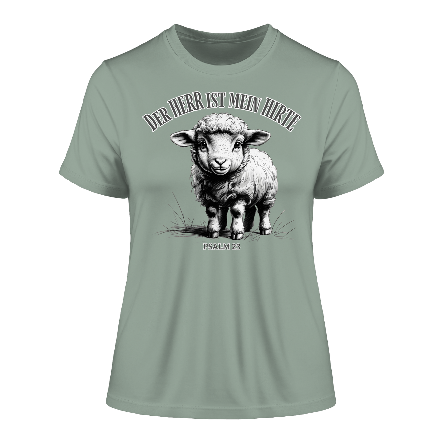 Mein Hirte - Fitted Ladies Organic Shirt