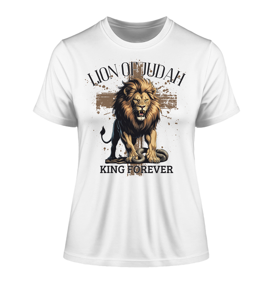Lion of Judah - Fitted Ladies Organic Shirt