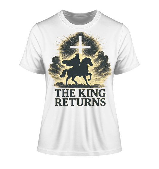 The King Returns - Fitted Ladies Organic Shirt