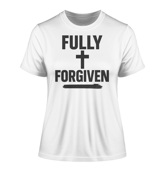 Fully Forgiven - Fitted Ladies Organic Shirt