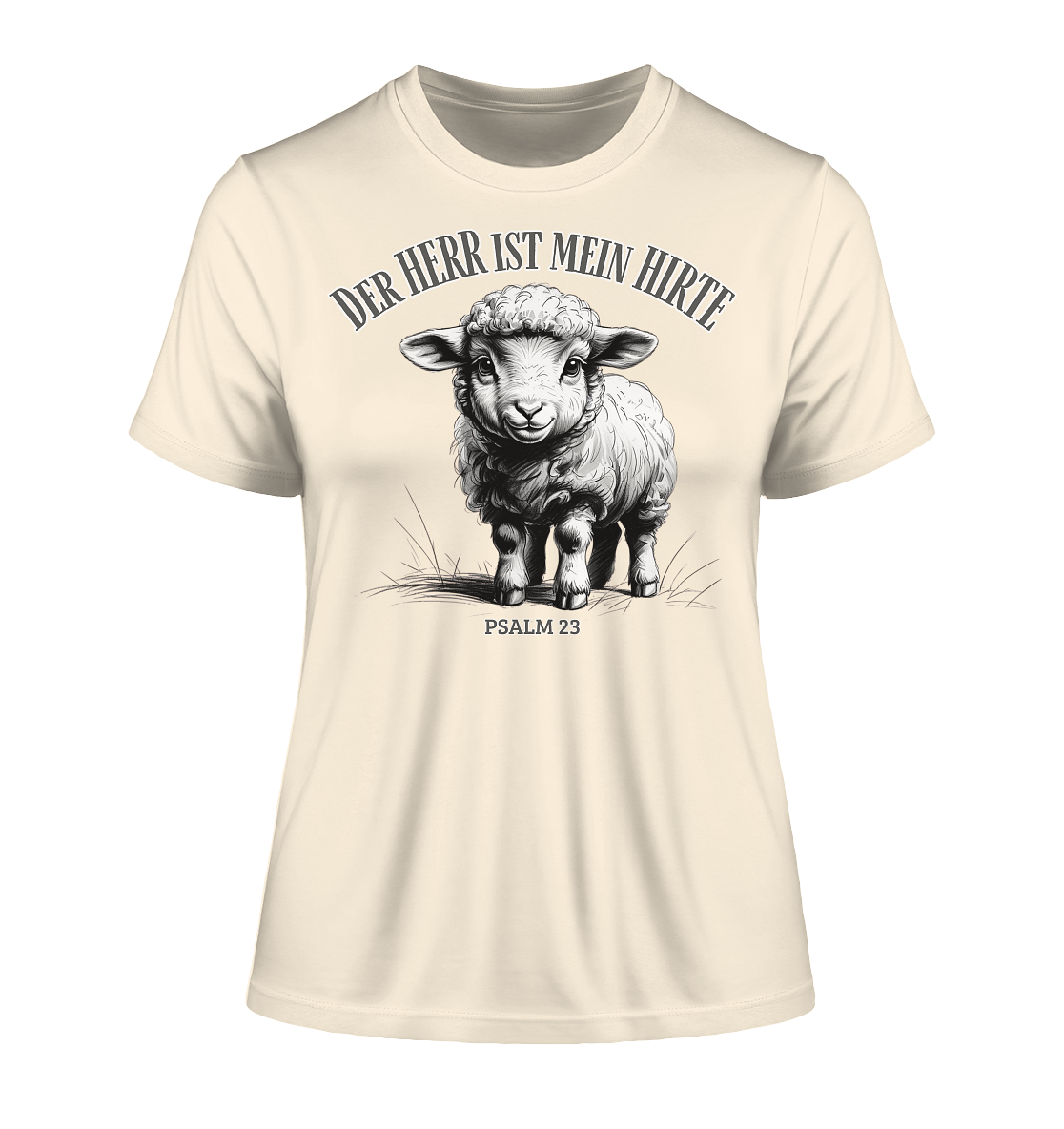 Mein Hirte - Fitted Ladies Organic Shirt
