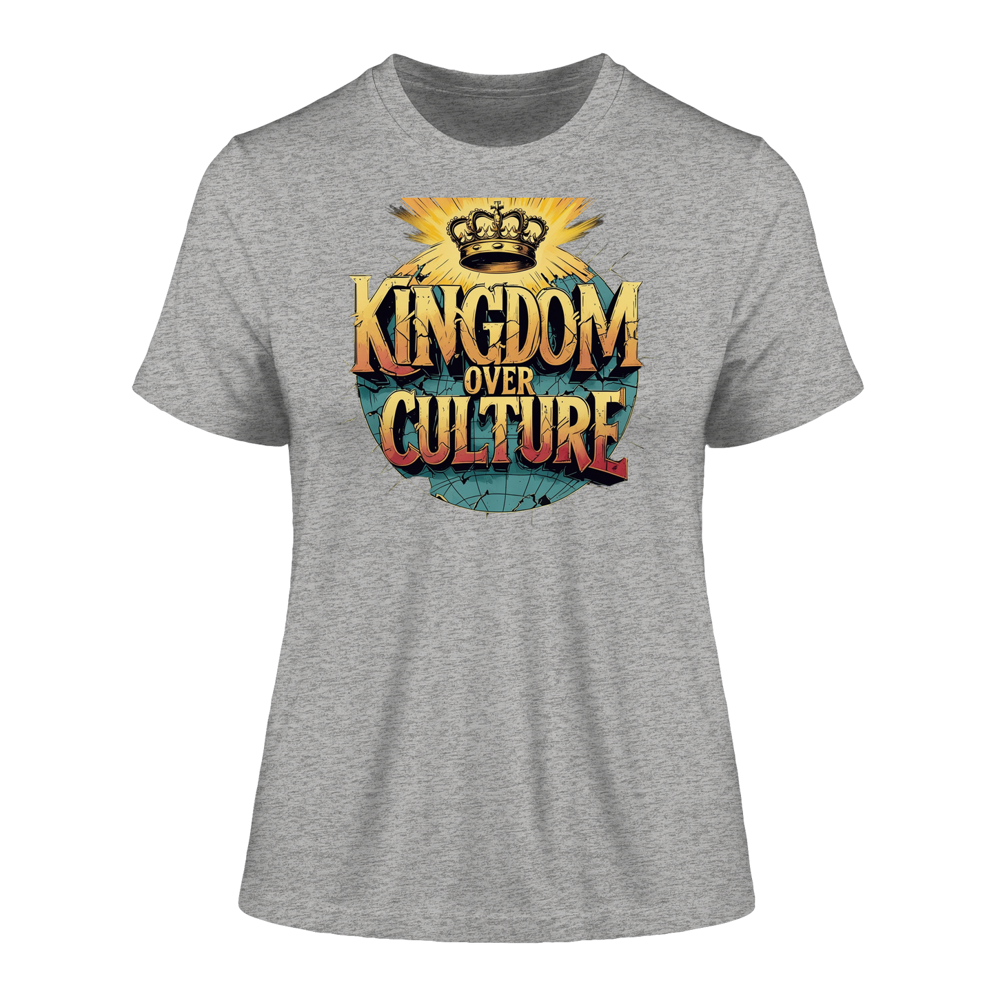 Kingdom over Culture - Fitted Ladies Organic Shirt